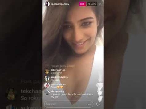 poonam pandey latest nude live|SexyPorn